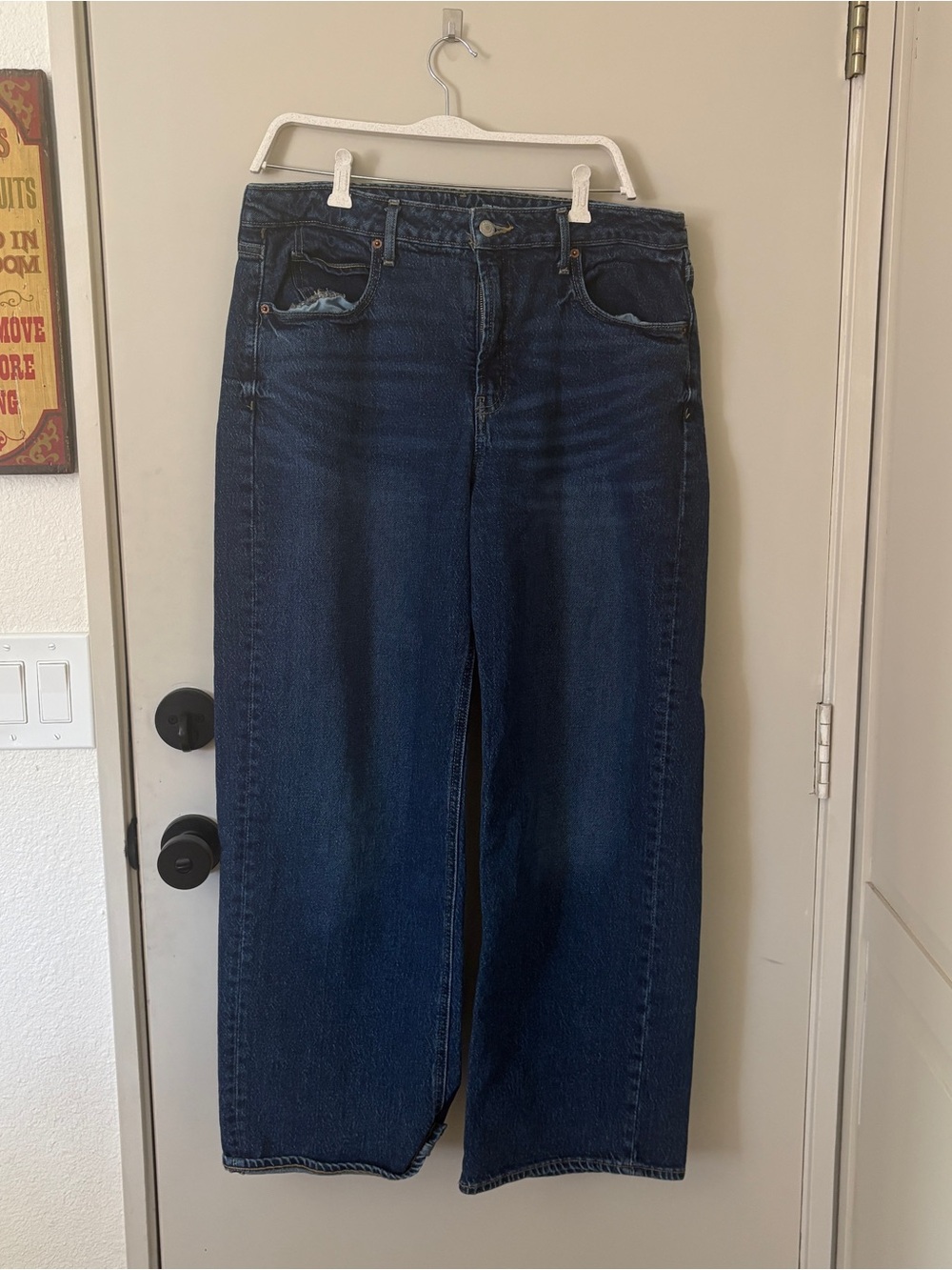 Old Navy Indigo Wide-Leg Women's Jeans